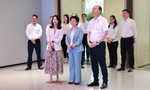 中国农业银行浙江省分行党委书记、行长谭敦宇莅临桐昆调研